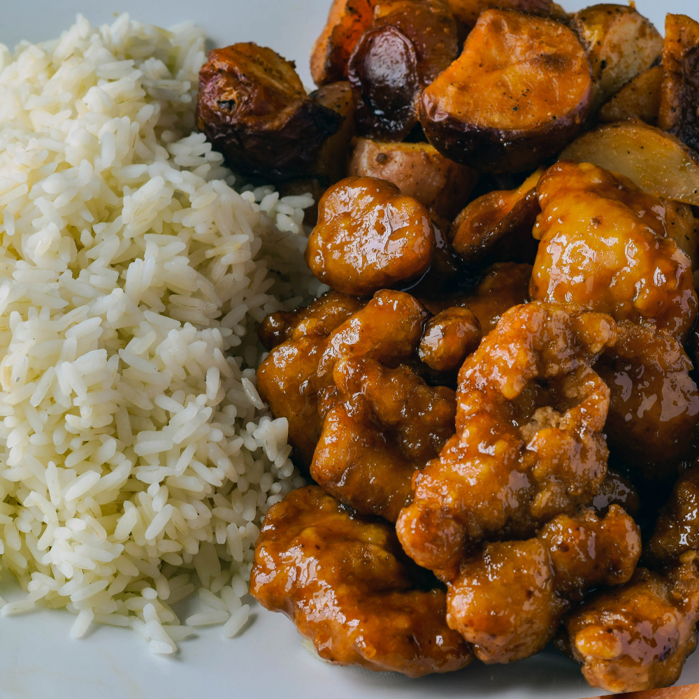 Zesty Chicken with Orange Ginger sauce