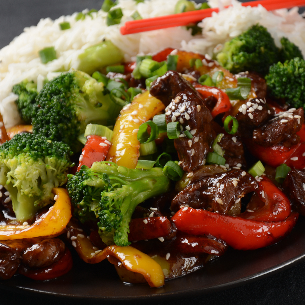 Iron Chef Sesame Teriyaki Beef